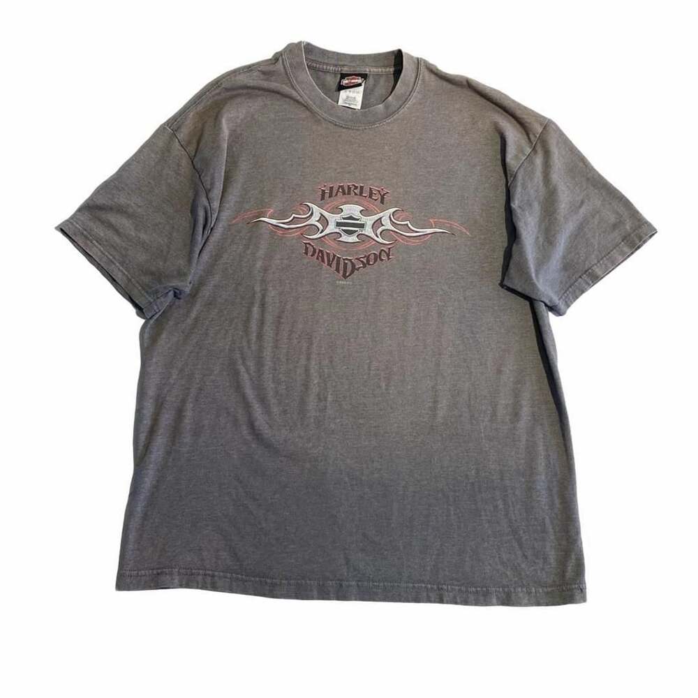 Harley Davidson Cycle Connection Joplin MO T-Shirt Size XL Gray